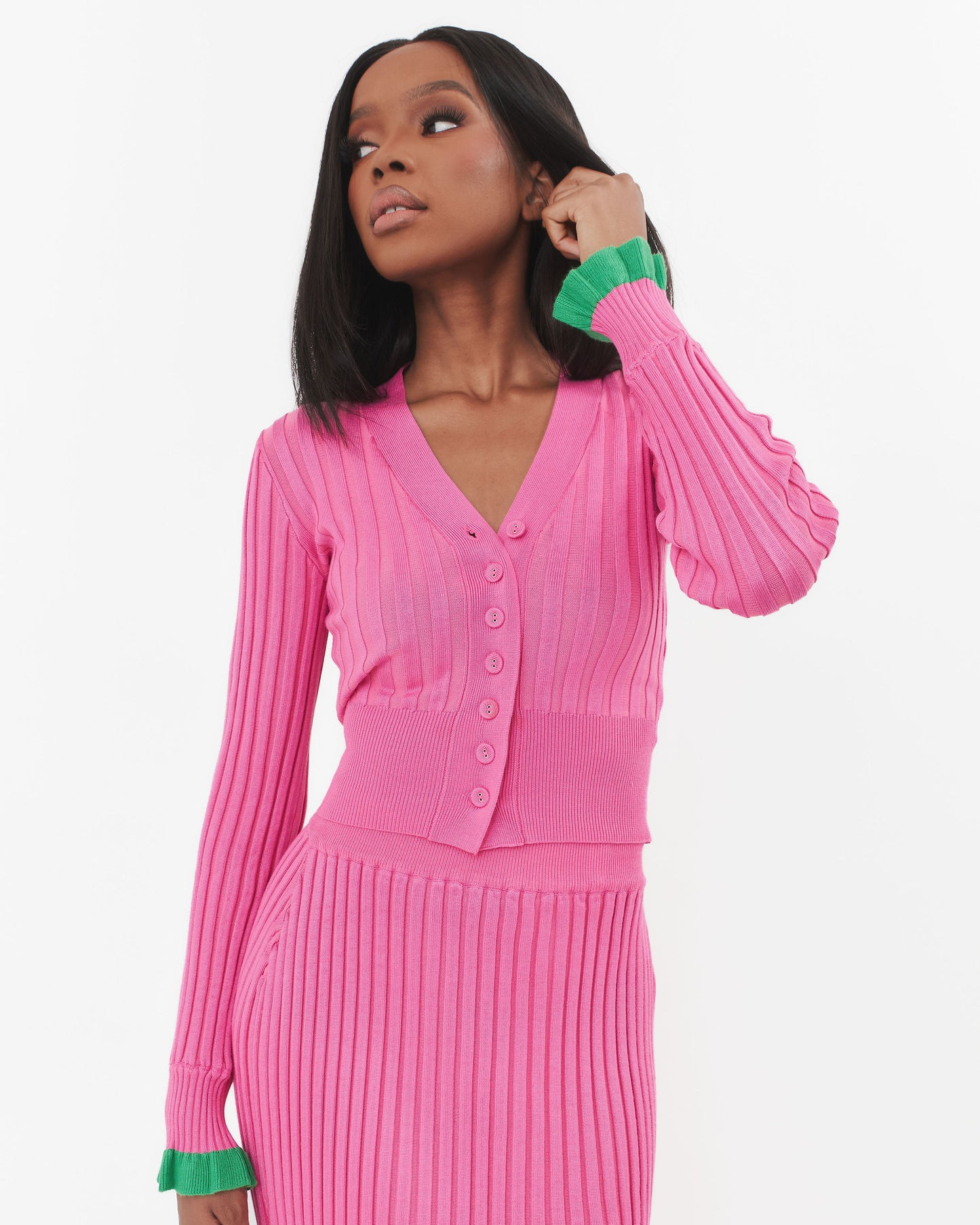 Dahlia Skirt Set in Pink