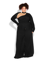 Load image into Gallery viewer, Tracey Pleated Pants in Black (Redesigned)
