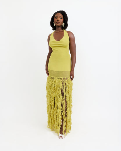 Gabriella Fringe Maxi Dress