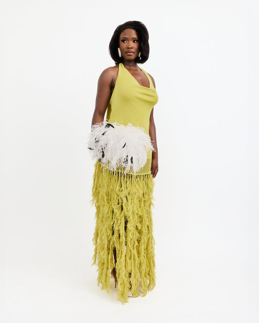 Gabriella Fringe Maxi Dress