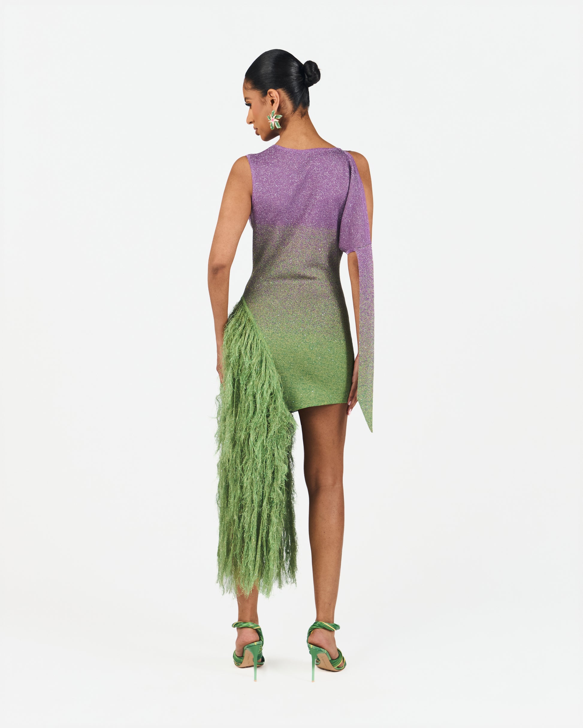 Aura Ombre Knit Mini Dress