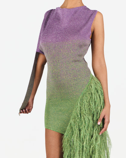 Aura Ombre Knit Mini Dress