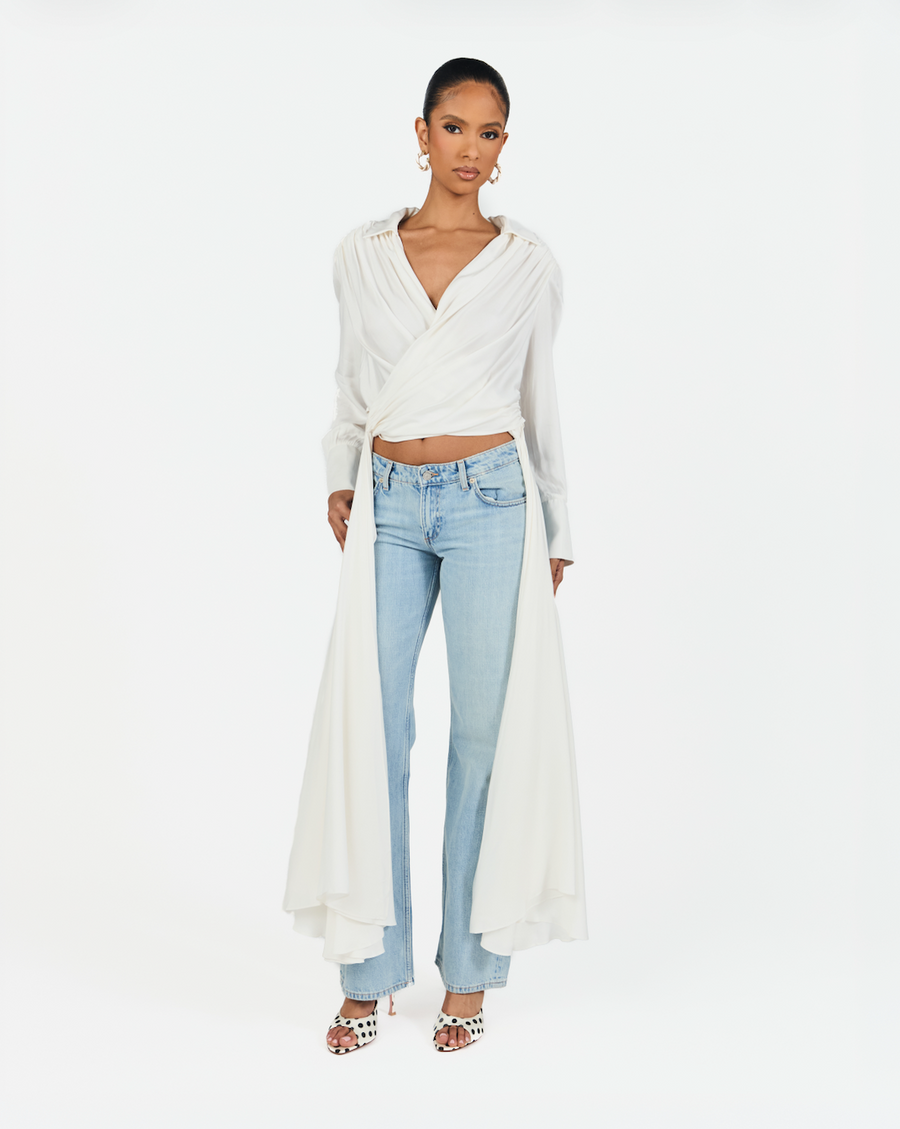 Cindy Draped Top, image 1