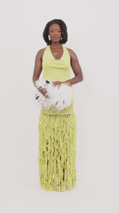 Gabriella Fringe Maxi Dress